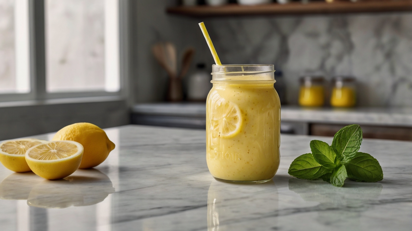 Boisson Détox au Citron